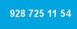 928 725 11 54